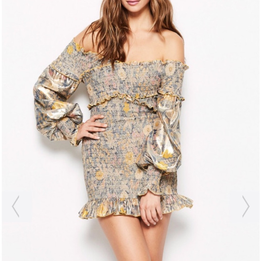Alice McCall Higher Love Dress in Golden Bloom